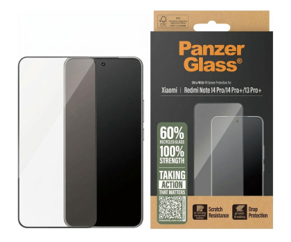 Szkło i folia ochronna PanzerGlass Ultra-Wide Fit do Xiaomi Redmi Note 13 Pro+ /14 Pro/14 Pro+